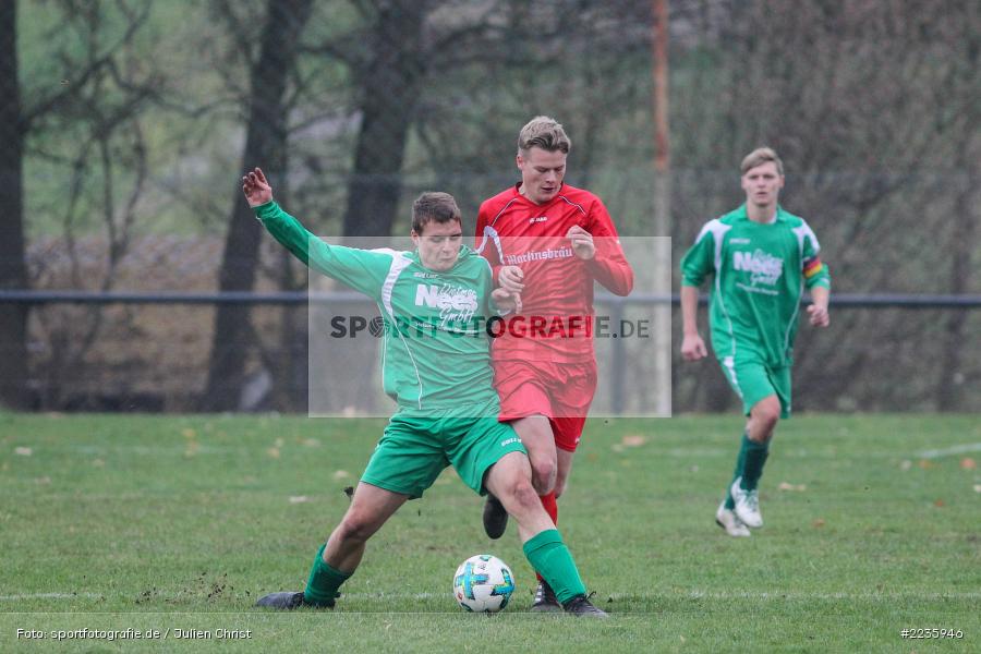 Kilian Wehner, Jonas Heim, 25.11.2018, Kreisklasse Würzburg, FC Karsbach, FC Gössenheim - Bild-ID: 2235946 Kilian Wehner, Jonas Heim, 25.11.2018, Kreisklasse Würzburg, FC Karsbach, FC Gössenheim - Bild-ID: 2235946