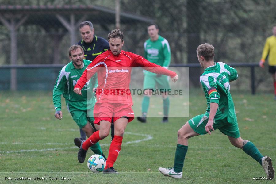 Steffen Lochmann, Daniel Feser, 25.11.2018, Kreisklasse Würzburg, FC Karsbach, FC Gössenheim - Bild-ID: 2235966