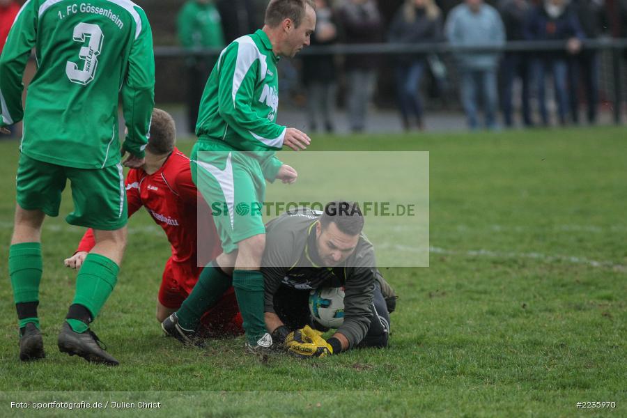 Steffen Klodewig, Nikolai Amthor, 25.11.2018, Kreisklasse Würzburg, FC Karsbach, FC Gössenheim - Bild-ID: 2235970