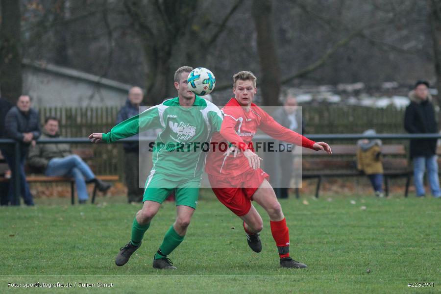 Jonas Heim, Martin Blatterspiel, 25.11.2018, Kreisklasse Würzburg, FC Karsbach, FC Gössenheim - Bild-ID: 2235971