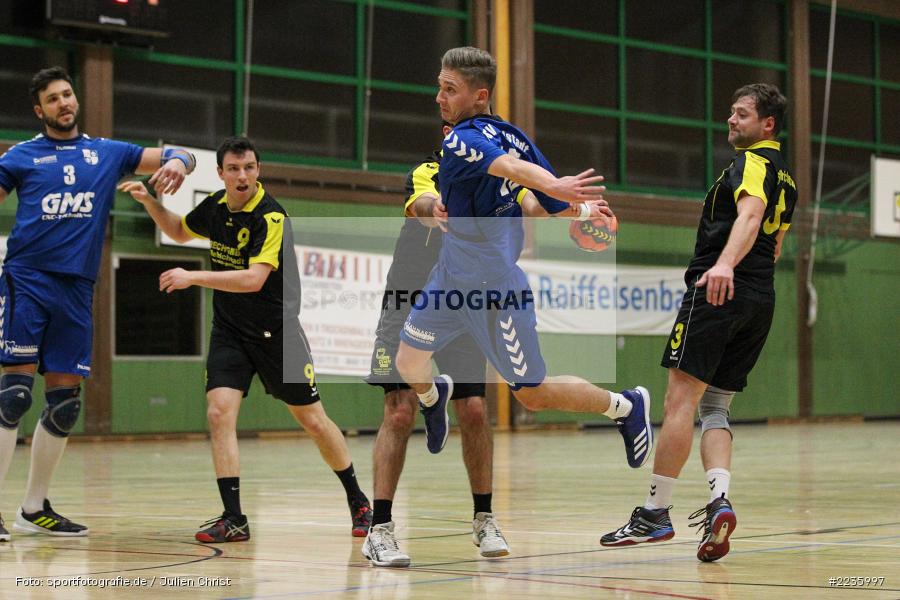 Jonas Holaschke, Handball, Erwin-Ammann-Halle, 09.12.2018, Bezirksliga Nord Männer, TSV Mellrichstadt, TSV Karlstadt - Bild-ID: 2235997