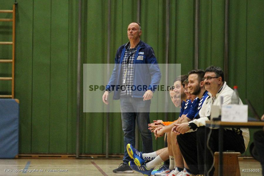 Klaus Sieß, Handball, Erwin-Ammann-Halle, 09.12.2018, Bezirksliga Nord Männer, TSV Mellrichstadt, TSV Karlstadt - Bild-ID: 2236003