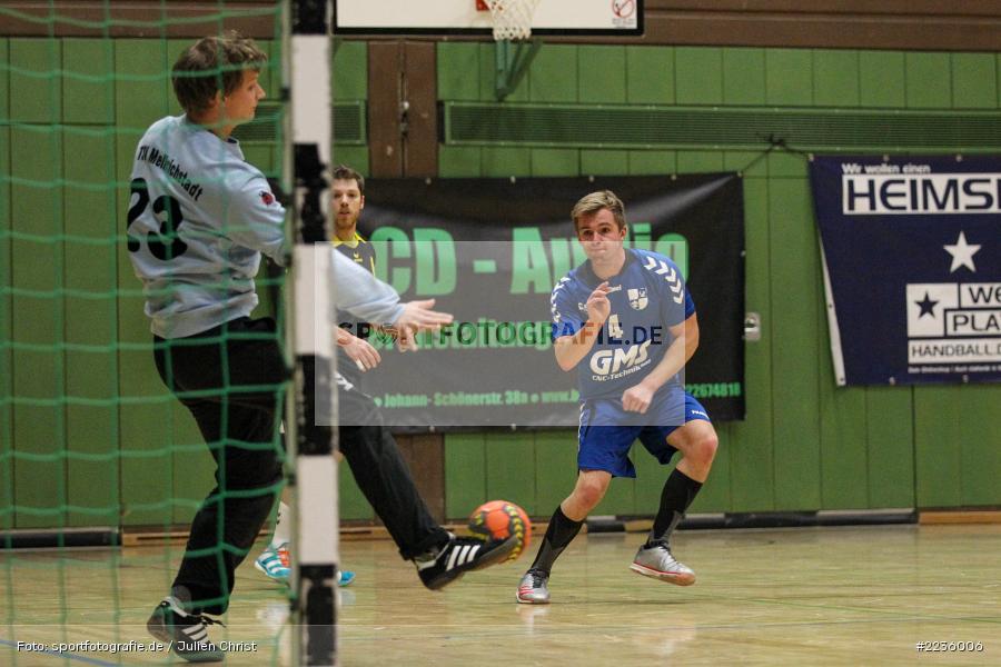 Sebastian Sender, Adrian Schwab, Handball, Erwin-Ammann-Halle, 09.12.2018, Bezirksliga Nord Männer, TSV Mellrichstadt, TSV Karlstadt - Bild-ID: 2236006