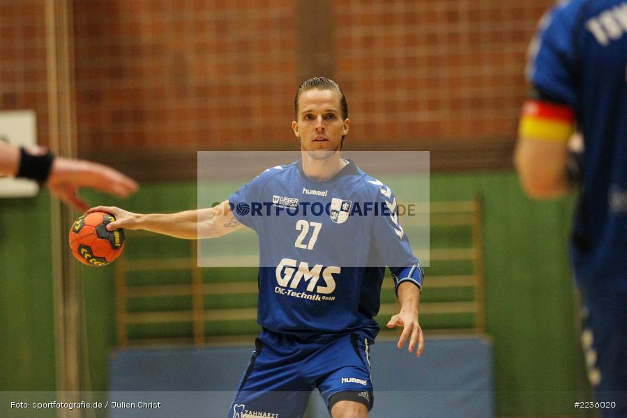 Thilo Wilke, Handball, Erwin-Ammann-Halle, 09.12.2018, Bezirksliga Nord Männer, TSV Mellrichstadt, TSV Karlstadt - Bild-ID: 2236020