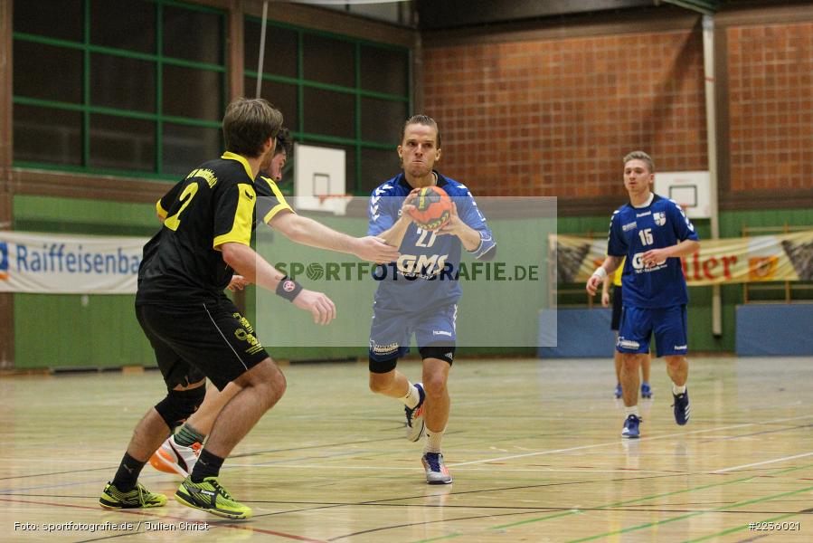 Lukas Kupfer, Thilo Wilke, Handball, Erwin-Ammann-Halle, 09.12.2018, Bezirksliga Nord Männer, TSV Mellrichstadt, TSV Karlstadt - Bild-ID: 2236021