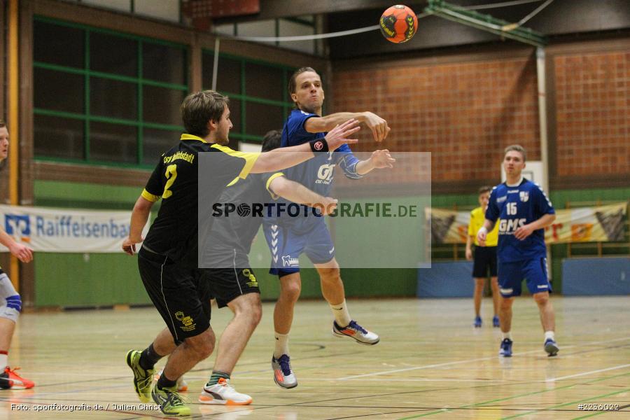 Lukas Kupfer, Thilo Wilke, Handball, Erwin-Ammann-Halle, 09.12.2018, Bezirksliga Nord Männer, TSV Mellrichstadt, TSV Karlstadt - Bild-ID: 2236022