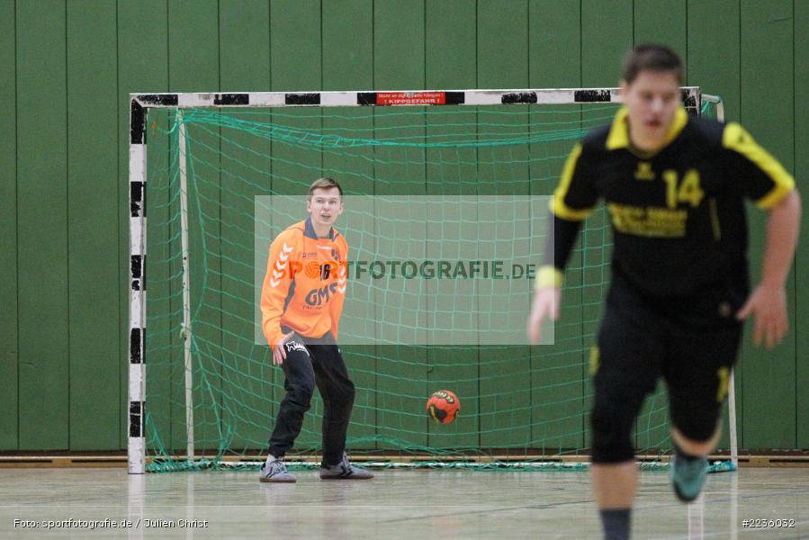 Michael Schwab, Handball, Erwin-Ammann-Halle, 09.12.2018, Bezirksliga Nord Männer, TSV Mellrichstadt, TSV Karlstadt - Bild-ID: 2236032