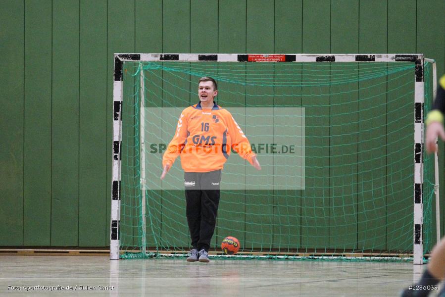 Michael Schwab, Handball, Erwin-Ammann-Halle, 09.12.2018, Bezirksliga Nord Männer, TSV Mellrichstadt, TSV Karlstadt - Bild-ID: 2236033