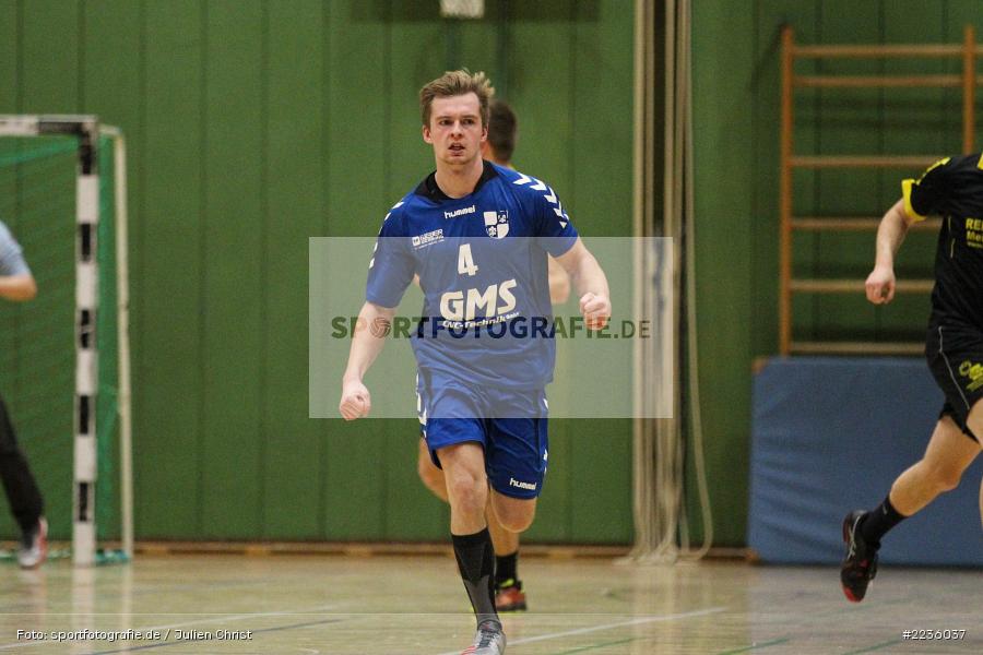 Adrian Schwab, Handball, Erwin-Ammann-Halle, 09.12.2018, Bezirksliga Nord Männer, TSV Mellrichstadt, TSV Karlstadt - Bild-ID: 2236037