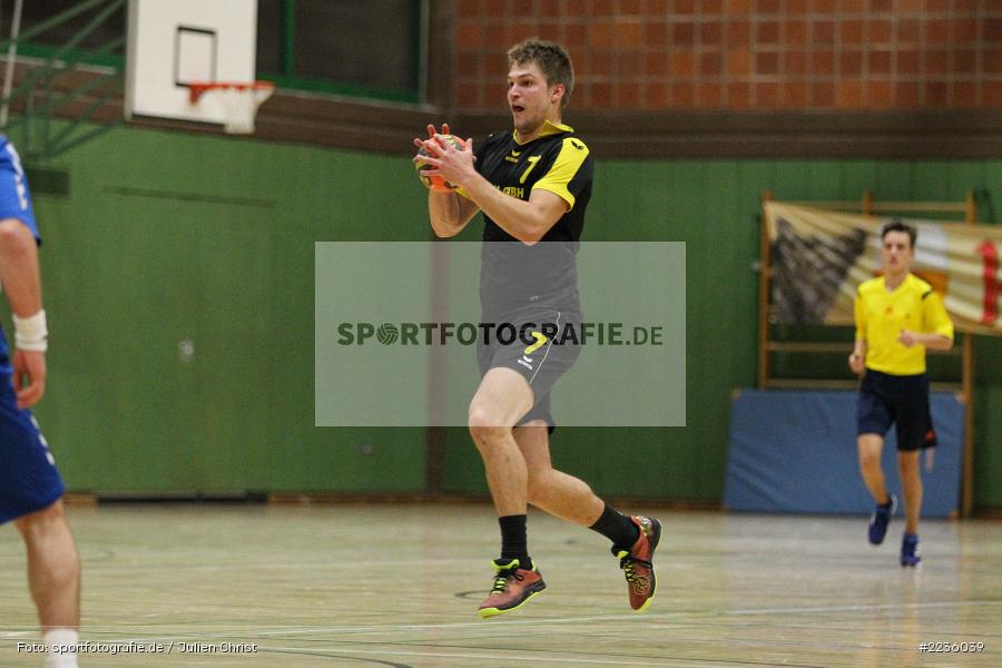 Paul Schneider, Handball, Erwin-Ammann-Halle, 09.12.2018, Bezirksliga Nord Männer, TSV Mellrichstadt, TSV Karlstadt - Bild-ID: 2236039