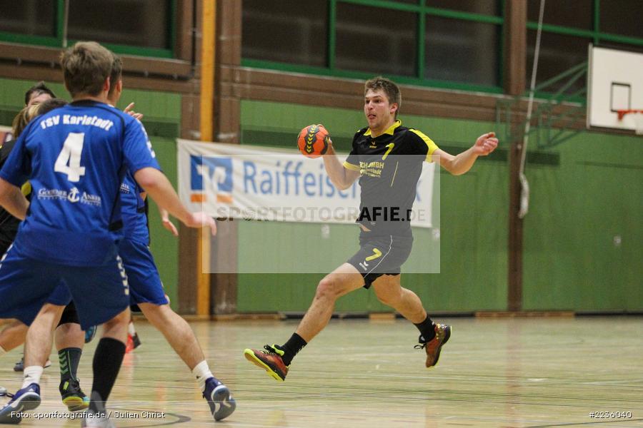 Paul Schneider, Handball, Erwin-Ammann-Halle, 09.12.2018, Bezirksliga Nord Männer, TSV Mellrichstadt, TSV Karlstadt - Bild-ID: 2236040