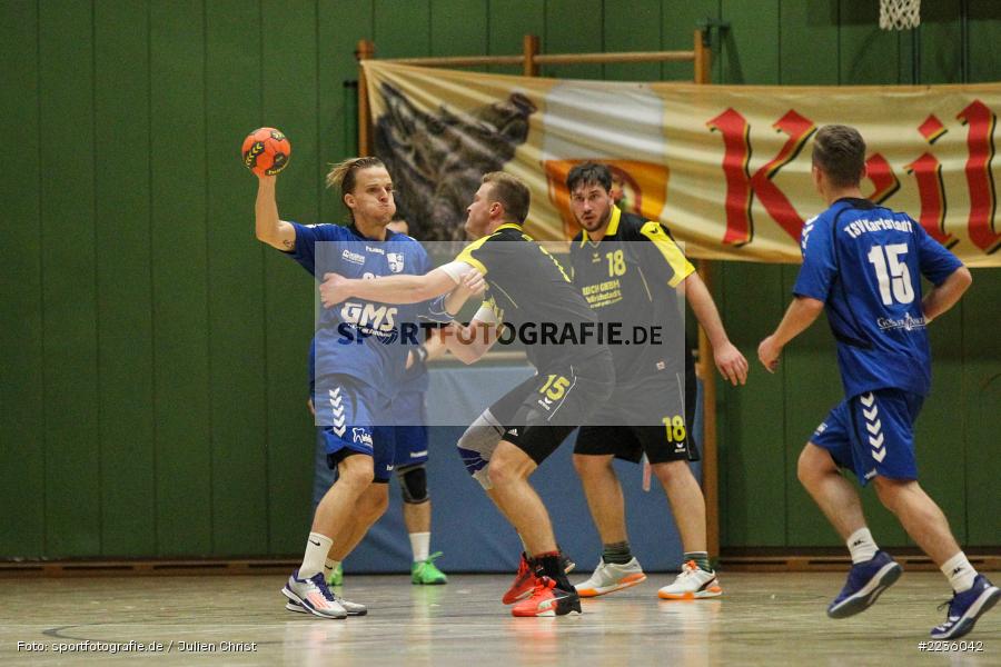 Thilo Wilke, Paul Schneider, Handball, Erwin-Ammann-Halle, 09.12.2018, Bezirksliga Nord Männer, TSV Mellrichstadt, TSV Karlstadt - Bild-ID: 2236042 Thilo Wilke, Paul Schneider, Handball, Erwin-Ammann-Halle, 09.12.2018, Bezirksliga Nord Männer, TSV Mellrichstadt, TSV Karlstadt - Bild-ID: 2236042