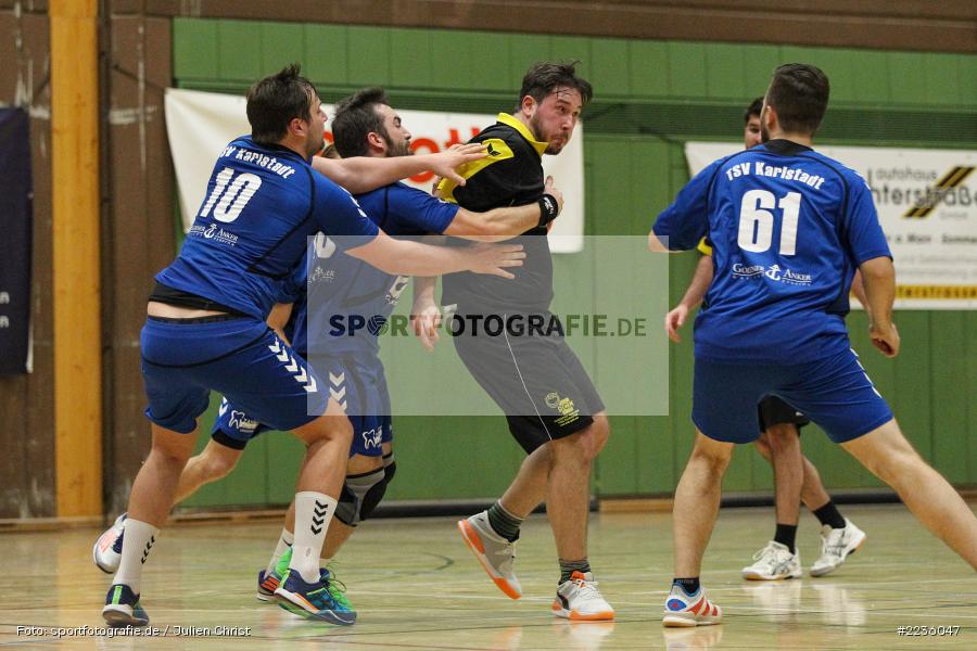 Christoph Schneider, Felix Fuchs, Handball, Erwin-Ammann-Halle, 09.12.2018, Bezirksliga Nord Männer, TSV Mellrichstadt, TSV Karlstadt - Bild-ID: 2236047 Christoph Schneider, Felix Fuchs, Handball, Erwin-Ammann-Halle, 09.12.2018, Bezirksliga Nord Männer, TSV Mellrichstadt, TSV Karlstadt - Bild-ID: 2236047