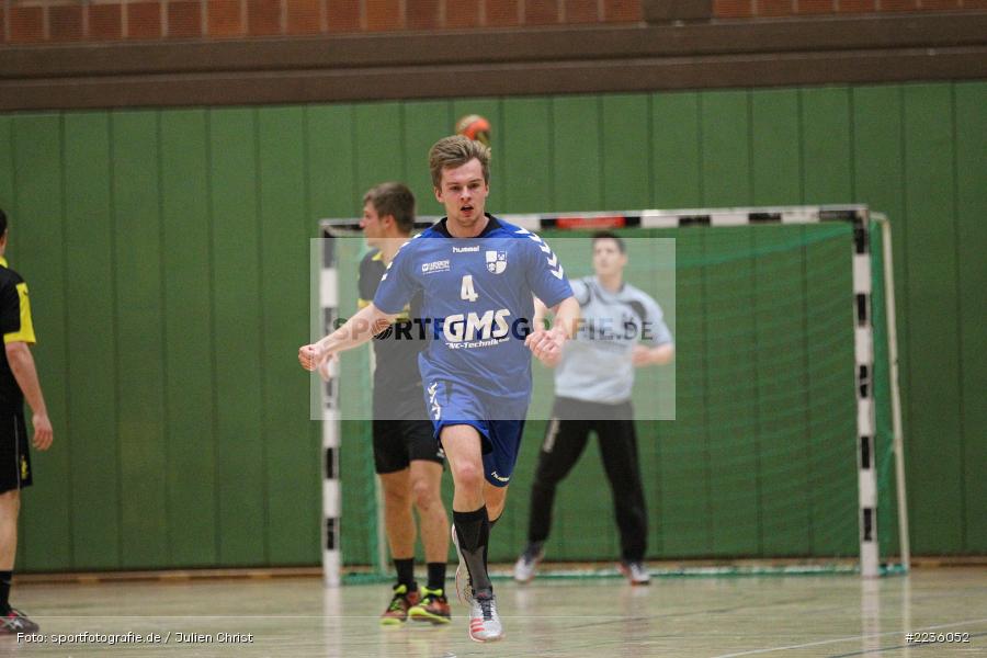 Adrian Schwab, Handball, Erwin-Ammann-Halle, 09.12.2018, Bezirksliga Nord Männer, TSV Mellrichstadt, TSV Karlstadt - Bild-ID: 2236052