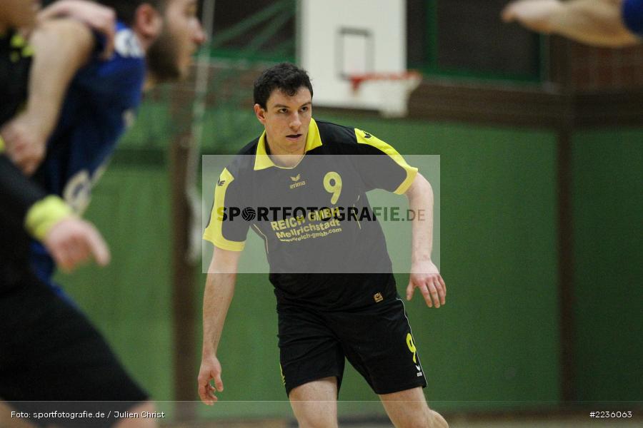 Alexander Schultze, Handball, Erwin-Ammann-Halle, 09.12.2018, Bezirksliga Nord Männer, TSV Mellrichstadt, TSV Karlstadt - Bild-ID: 2236063 Alexander Schultze, Handball, Erwin-Ammann-Halle, 09.12.2018, Bezirksliga Nord Männer, TSV Mellrichstadt, TSV Karlstadt - Bild-ID: 2236063