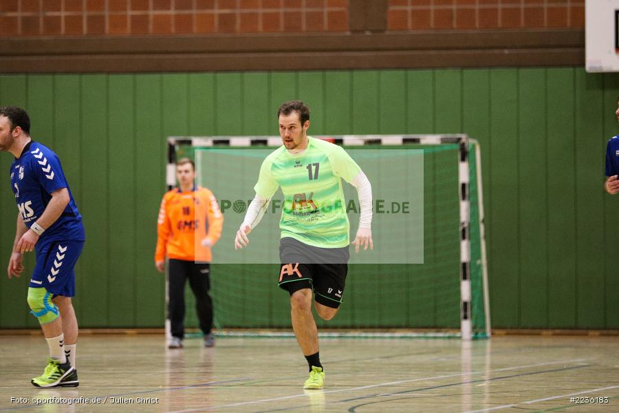Vincent Przybilla, 26.01.2019, Erwin-Ammann-Halle, Handball, DJK Nüdlingen, TSV Karlstadt - Bild-ID: 2236183