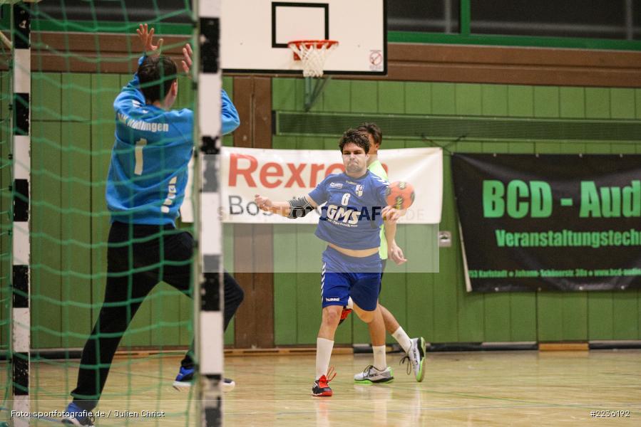 Felix Schäfer, Sebastian Heun, 26.01.2019, Erwin-Ammann-Halle, Handball, DJK Nüdlingen, TSV Karlstadt - Bild-ID: 2236192