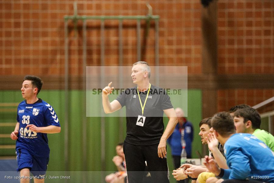 Harry Rauch, 26.01.2019, Erwin-Ammann-Halle, Handball, DJK Nüdlingen, TSV Karlstadt - Bild-ID: 2236200 Harry Rauch, 26.01.2019, Erwin-Ammann-Halle, Handball, DJK Nüdlingen, TSV Karlstadt - Bild-ID: 2236200