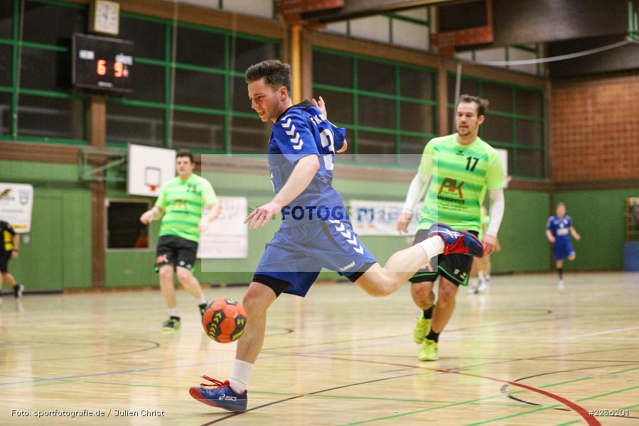 Benedikt Fuchs, 26.01.2019, Erwin-Ammann-Halle, Handball, DJK Nüdlingen, TSV Karlstadt - Bild-ID: 2236201 Benedikt Fuchs, 26.01.2019, Erwin-Ammann-Halle, Handball, DJK Nüdlingen, TSV Karlstadt - Bild-ID: 2236201