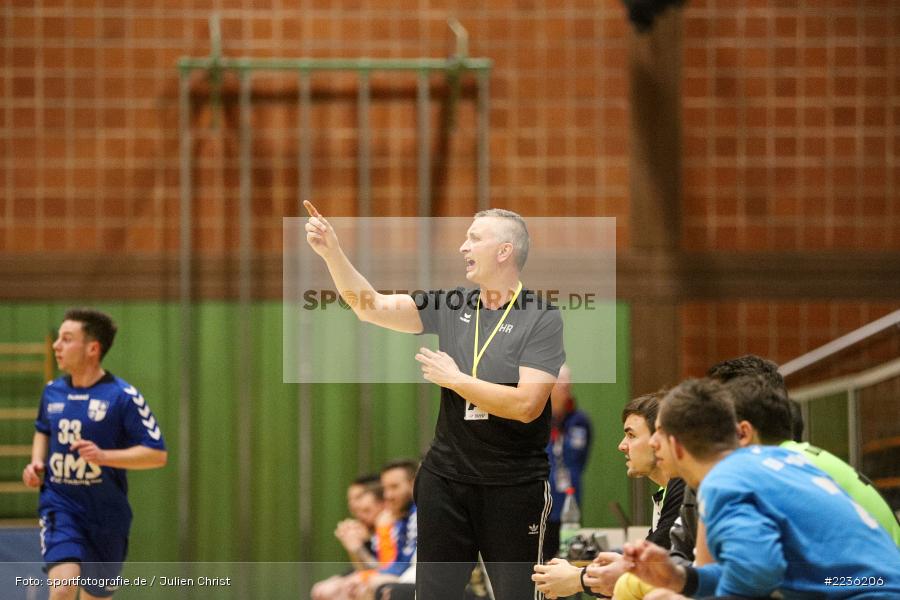 Harry Rauch, 26.01.2019, Erwin-Ammann-Halle, Handball, DJK Nüdlingen, TSV Karlstadt - Bild-ID: 2236206