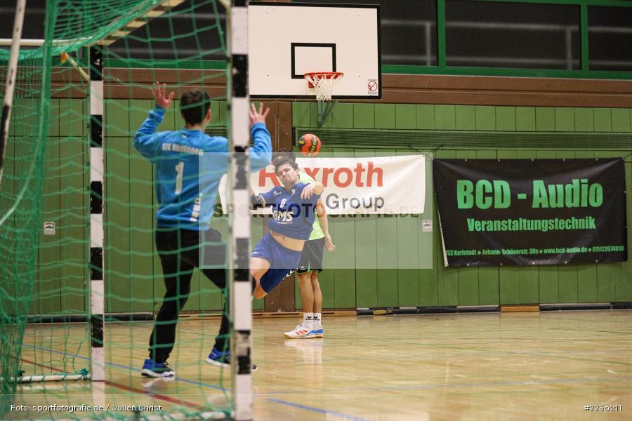 Felix Schäfer, Sebastian Heun, 26.01.2019, Erwin-Ammann-Halle, Handball, DJK Nüdlingen, TSV Karlstadt - Bild-ID: 2236211
