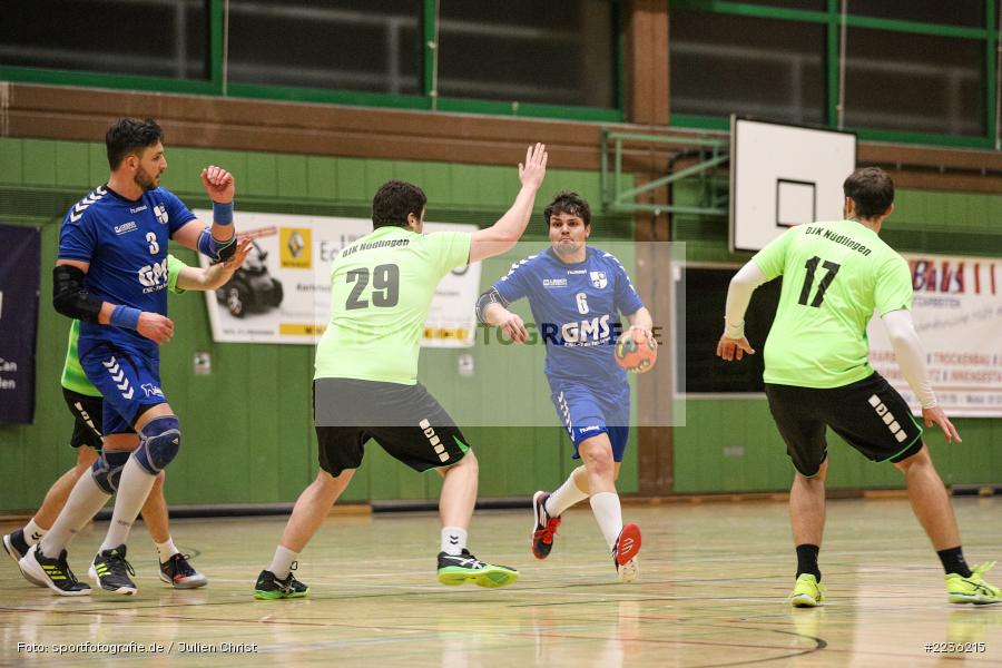 Sebastian Heun, Jonas Rendl, 26.01.2019, Erwin-Ammann-Halle, Handball, DJK Nüdlingen, TSV Karlstadt - Bild-ID: 2236215 Sebastian Heun, Jonas Rendl, 26.01.2019, Erwin-Ammann-Halle, Handball, DJK Nüdlingen, TSV Karlstadt - Bild-ID: 2236215