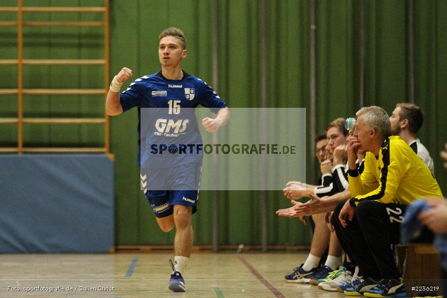 Jonas Holaschke, Erwin-Ammann-Halle, 17.02.2019, Handball, HSV Thüngersheim, TSV Karlstadt - Bild-ID: 2236219