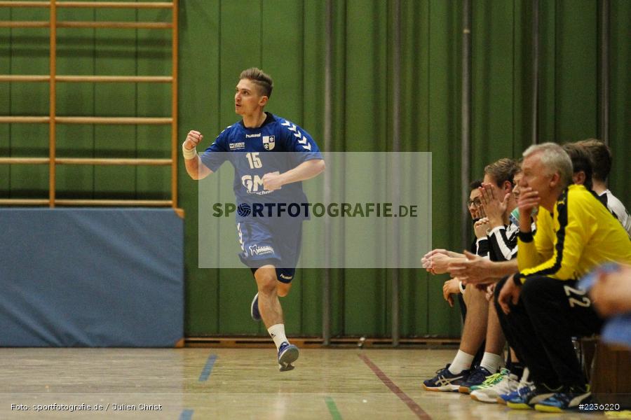 Jonas Holaschke, Erwin-Ammann-Halle, 17.02.2019, Handball, HSV Thüngersheim, TSV Karlstadt - Bild-ID: 2236220