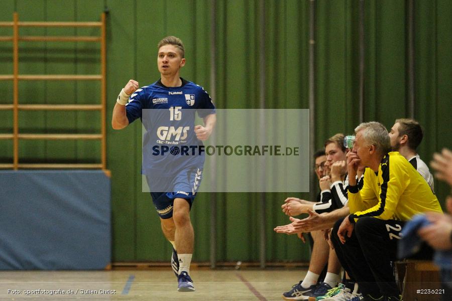 Jonas Holaschke, Erwin-Ammann-Halle, 17.02.2019, Handball, HSV Thüngersheim, TSV Karlstadt - Bild-ID: 2236221