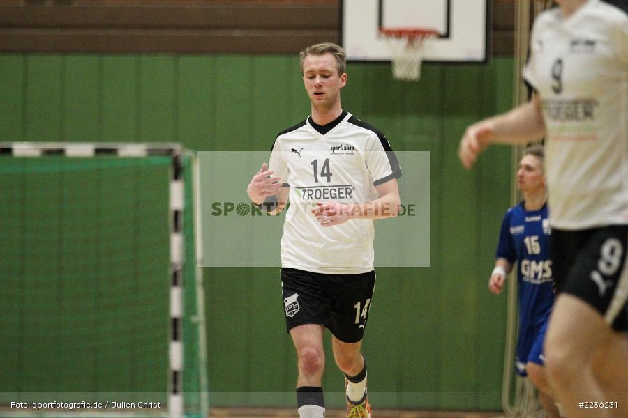 Sebastian Klüpfel, Erwin-Ammann-Halle, 17.02.2019, Handball, HSV Thüngersheim, TSV Karlstadt - Bild-ID: 2236231