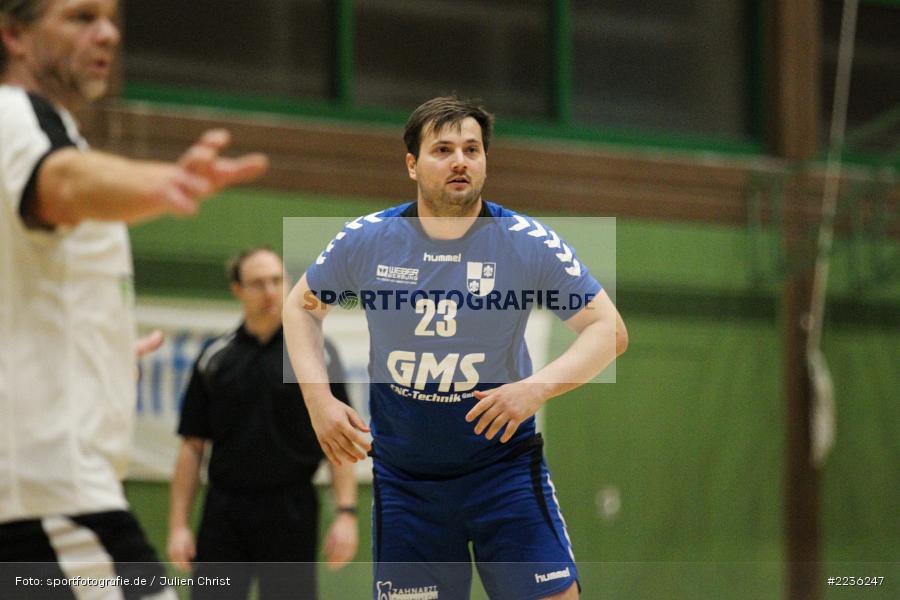 Sebastian Reiss, Erwin-Ammann-Halle, 17.02.2019, Handball, HSV Thüngersheim, TSV Karlstadt - Bild-ID: 2236247