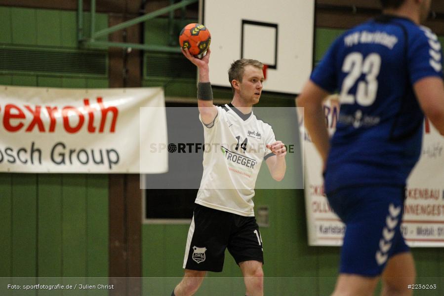 Sebastian Klüpfel, Erwin-Ammann-Halle, 17.02.2019, Handball, HSV Thüngersheim, TSV Karlstadt - Bild-ID: 2236263