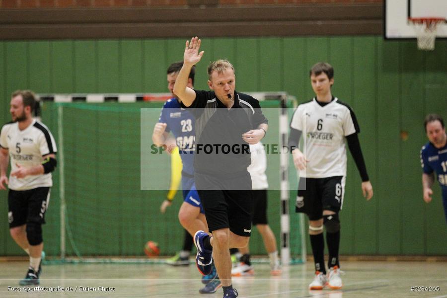 Heiko Schäfer, Erwin-Ammann-Halle, 17.02.2019, Handball, HSV Thüngersheim, TSV Karlstadt - Bild-ID: 2236265 Heiko Schäfer, Erwin-Ammann-Halle, 17.02.2019, Handball, HSV Thüngersheim, TSV Karlstadt - Bild-ID: 2236265