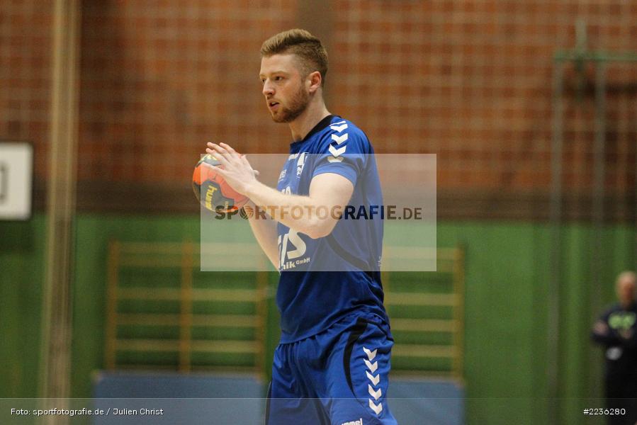 Hannes Blaumeiser, Erwin-Ammann-Halle, 17.02.2019, Handball, HSV Thüngersheim, TSV Karlstadt - Bild-ID: 2236280