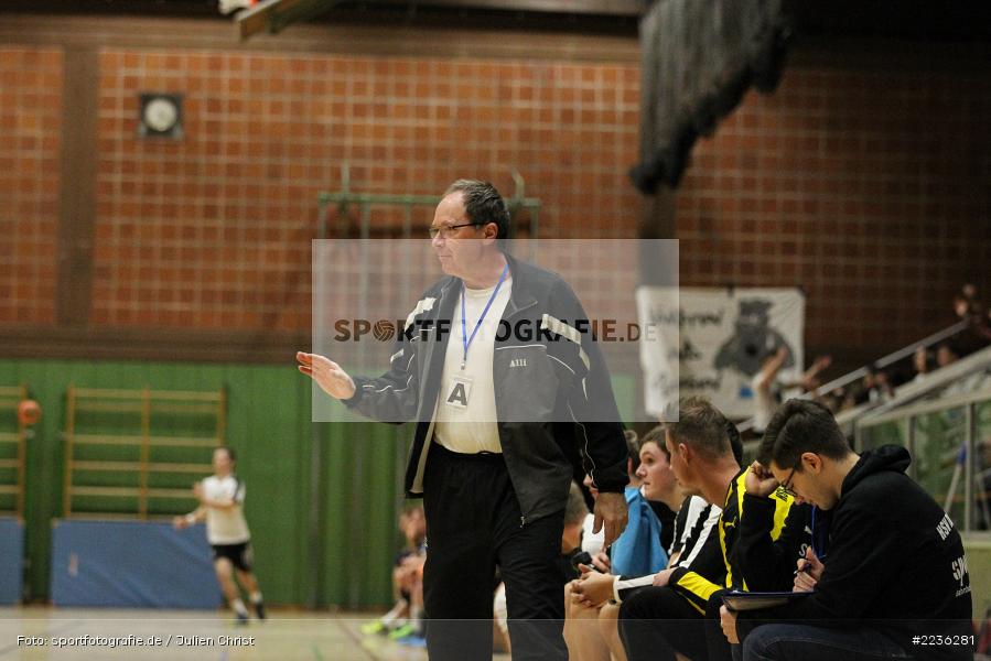 Alfred Schwab, Erwin-Ammann-Halle, 17.02.2019, Handball, HSV Thüngersheim, TSV Karlstadt - Bild-ID: 2236281