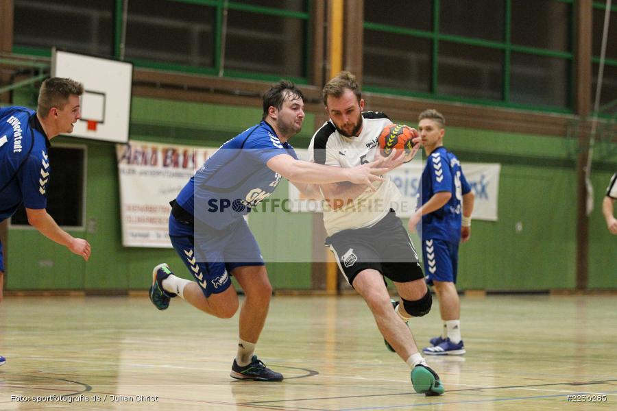 Sebastian Reiss, Florian Wolf, Erwin-Ammann-Halle, 17.02.2019, Handball, HSV Thüngersheim, TSV Karlstadt - Bild-ID: 2236285