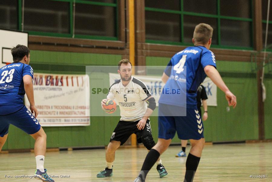 Florian Wolf, Erwin-Ammann-Halle, 17.02.2019, Handball, HSV Thüngersheim, TSV Karlstadt - Bild-ID: 2236287