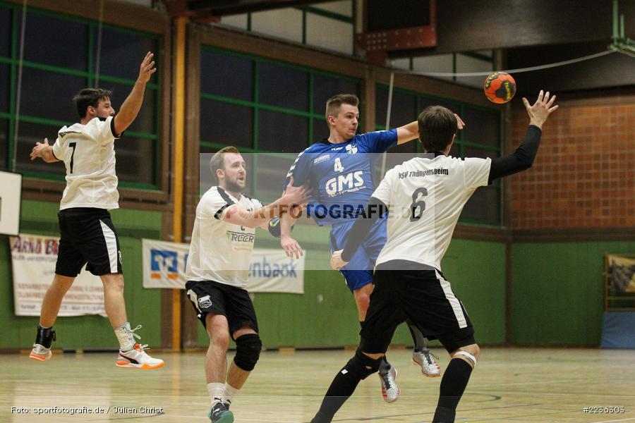 Adrian Schwab, Erwin-Ammann-Halle, 17.02.2019, Handball, HSV Thüngersheim, TSV Karlstadt - Bild-ID: 2236303