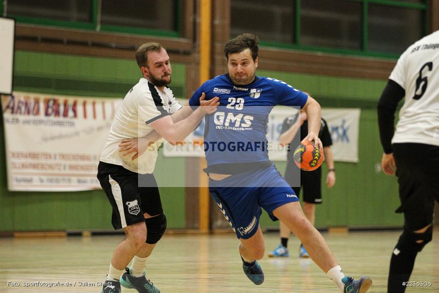 Florian Wolf, Sebastian Reiss, Erwin-Ammann-Halle, 17.02.2019, Handball, HSV Thüngersheim, TSV Karlstadt - Bild-ID: 2236306