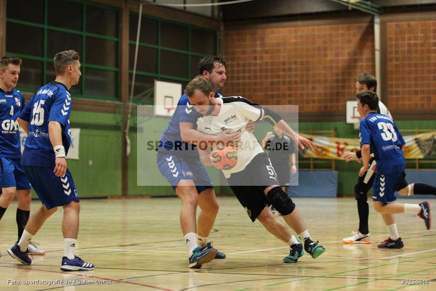 Florian Wolf, Sebastian Reiss, Erwin-Ammann-Halle, 17.02.2019, Handball, HSV Thüngersheim, TSV Karlstadt - Bild-ID: 2236314