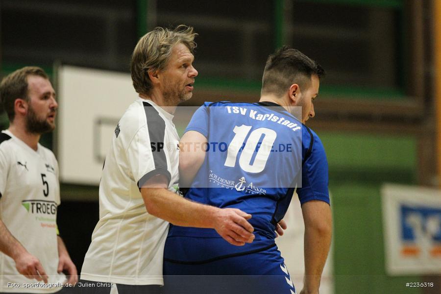 Christian Gündling, Erwin-Ammann-Halle, 17.02.2019, Handball, HSV Thüngersheim, TSV Karlstadt - Bild-ID: 2236318 Christian Gündling, Erwin-Ammann-Halle, 17.02.2019, Handball, HSV Thüngersheim, TSV Karlstadt - Bild-ID: 2236318