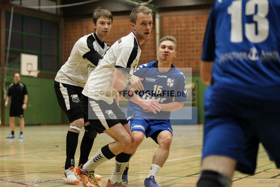 Sebastian Klüpfel, Erwin-Ammann-Halle, 17.02.2019, Handball, HSV Thüngersheim, TSV Karlstadt - Bild-ID: 2236322 Sebastian Klüpfel, Erwin-Ammann-Halle, 17.02.2019, Handball, HSV Thüngersheim, TSV Karlstadt - Bild-ID: 2236322
