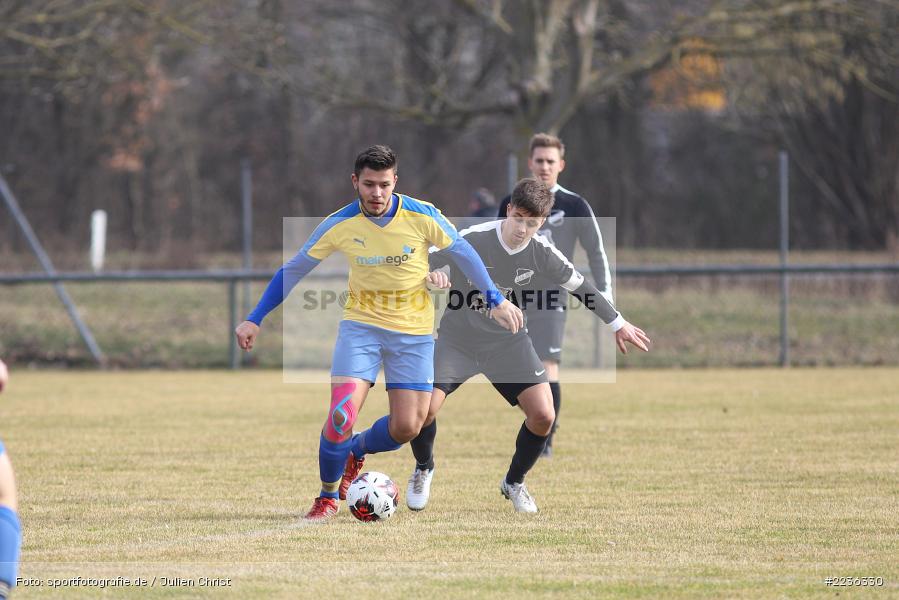 Dominik Hehrlein, Marvin Endres, 02.03.2019, Bezirksliga West, FG Marktbreit-Martinsheim, TSV Retzbach - Bild-ID: 2236330