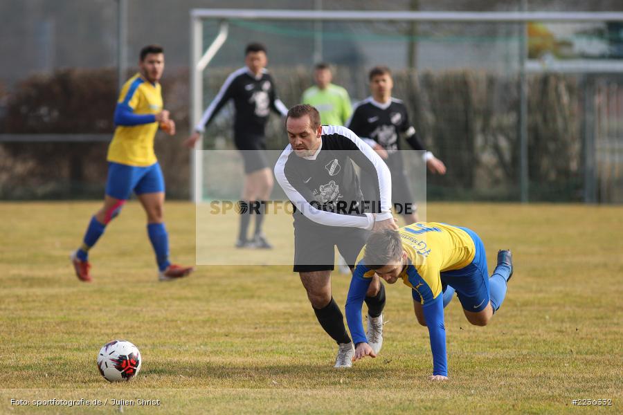 Mirco Zimmermann, Valentin Gebert, 02.03.2019, Bezirksliga West, FG Marktbreit-Martinsheim, TSV Retzbach - Bild-ID: 2236332
