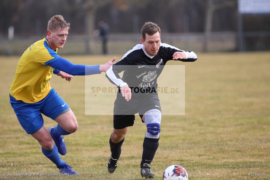 Manuel Rumpel, Rainer Radlinger, 02.03.2019, Bezirksliga West, FG Marktbreit-Martinsheim, TSV Retzbach - Bild-ID: 2236335