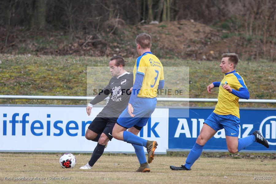 Mirco Zimmermann, Christoph Ott, 02.03.2019, Bezirksliga West, FG Marktbreit-Martinsheim, TSV Retzbach - Bild-ID: 2236337