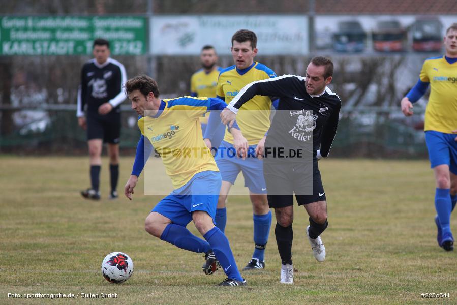 Joachim Hupp, Mirco Zimmermann, 02.03.2019, Bezirksliga West, FG Marktbreit-Martinsheim, TSV Retzbach - Bild-ID: 2236341