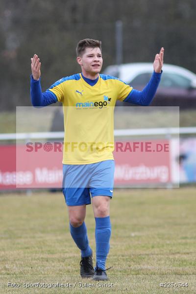 Nico Quentzler, 02.03.2019, Bezirksliga West, FG Marktbreit-Martinsheim, TSV Retzbach - Bild-ID: 2236344