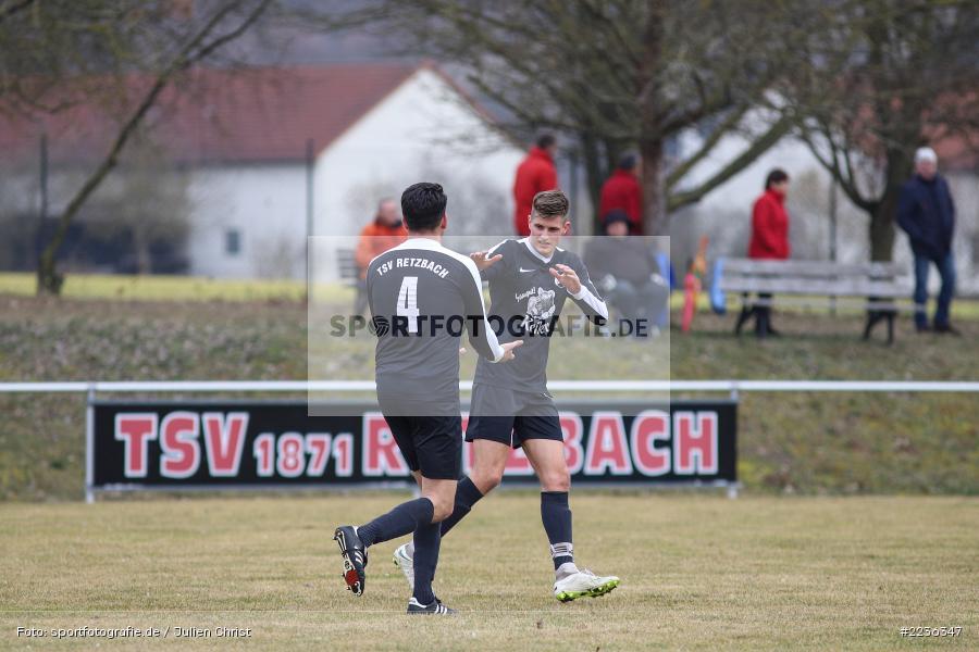 Maximilian Köstler, Nicolai Zull, 02.03.2019, Bezirksliga West, FG Marktbreit-Martinsheim, TSV Retzbach - Bild-ID: 2236347