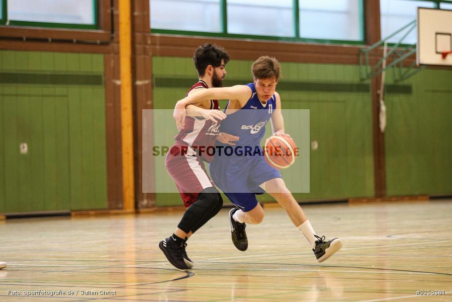 Furkan Barutcu, Michael Sauer, Erwin-Ammann-Halle, 09.03.2019, Basketball, DJK Schweinfurt II, TSV Karlstadt - Bild-ID: 2236381 Furkan Barutcu, Michael Sauer, Erwin-Ammann-Halle, 09.03.2019, Basketball, DJK Schweinfurt II, TSV Karlstadt - Bild-ID: 2236381